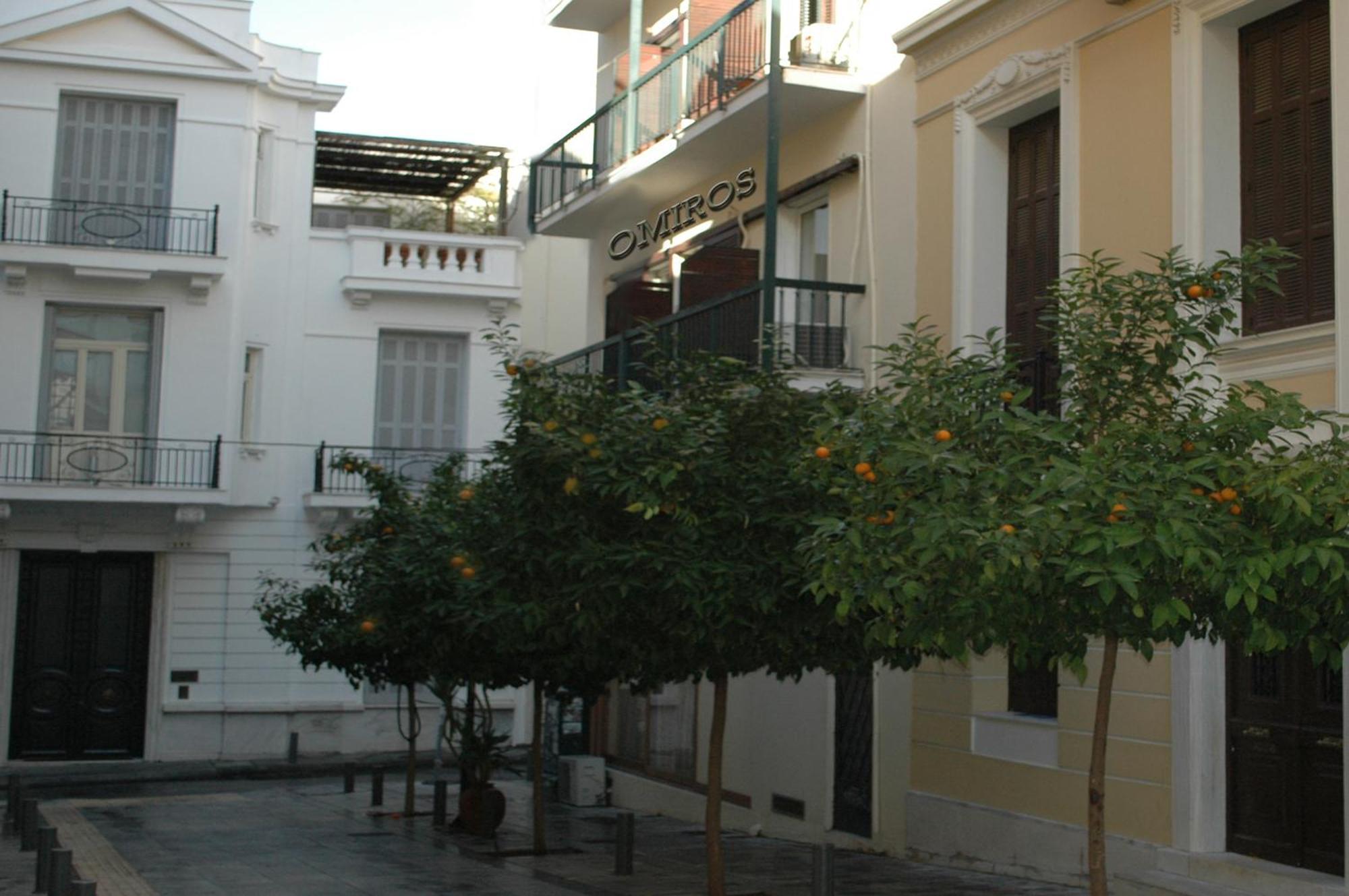 Omiros Hotel Athena Bagian luar foto