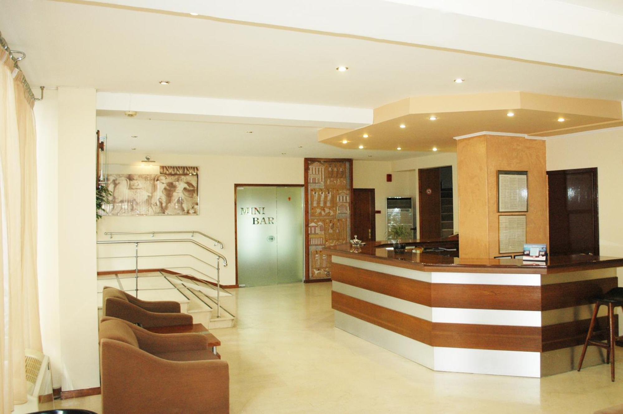 Omiros Hotel Athena Bagian luar foto